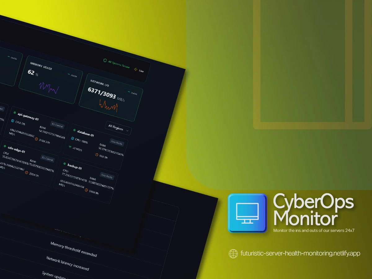 Futuristic Server Health Monitoring System