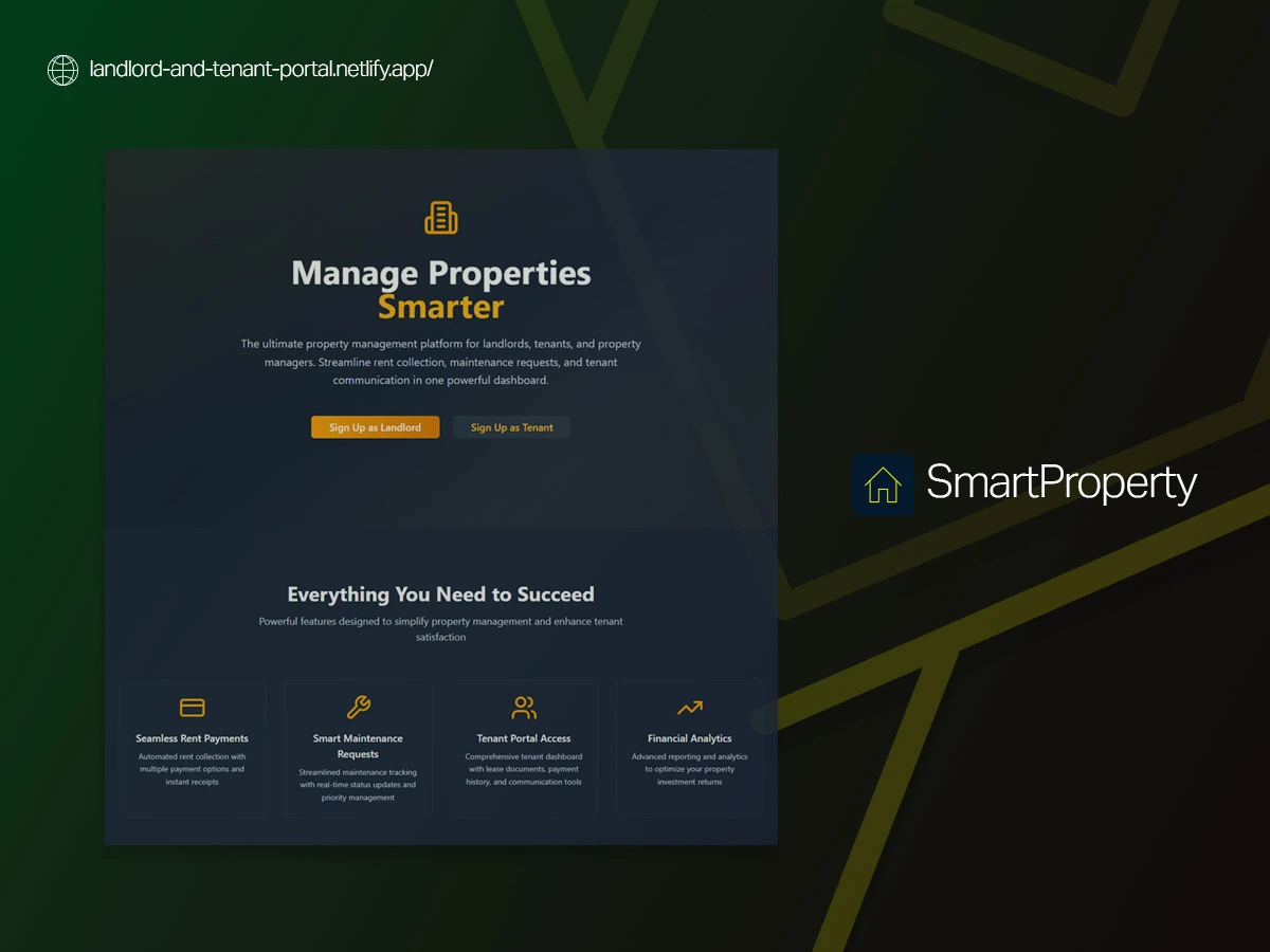 Landlord and Tenant Portal