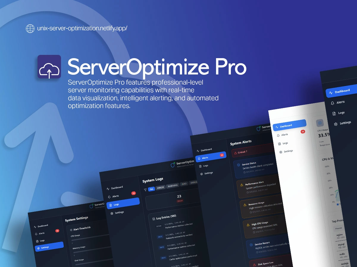 Unix Server Optimization Professional App